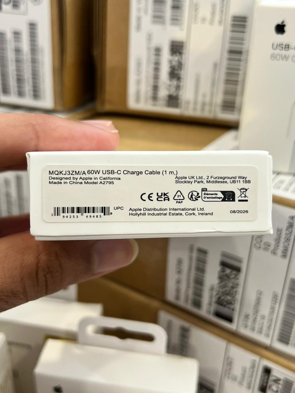 Apple 60W USB-C Charge Cable 1m — iPhone 15 / 16