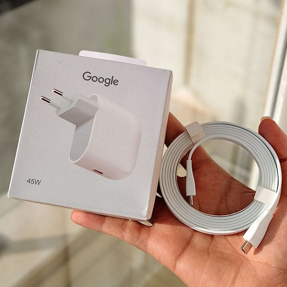 Google 45W USB-C Fast Charger — US Plug