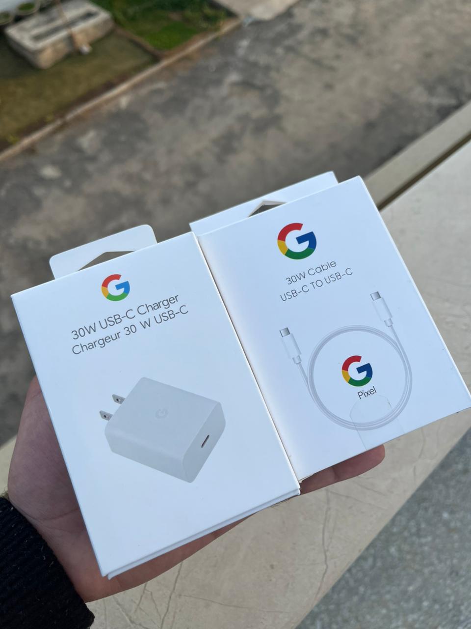Google 30W USB-C Fast Charger + Free USB-C Cable